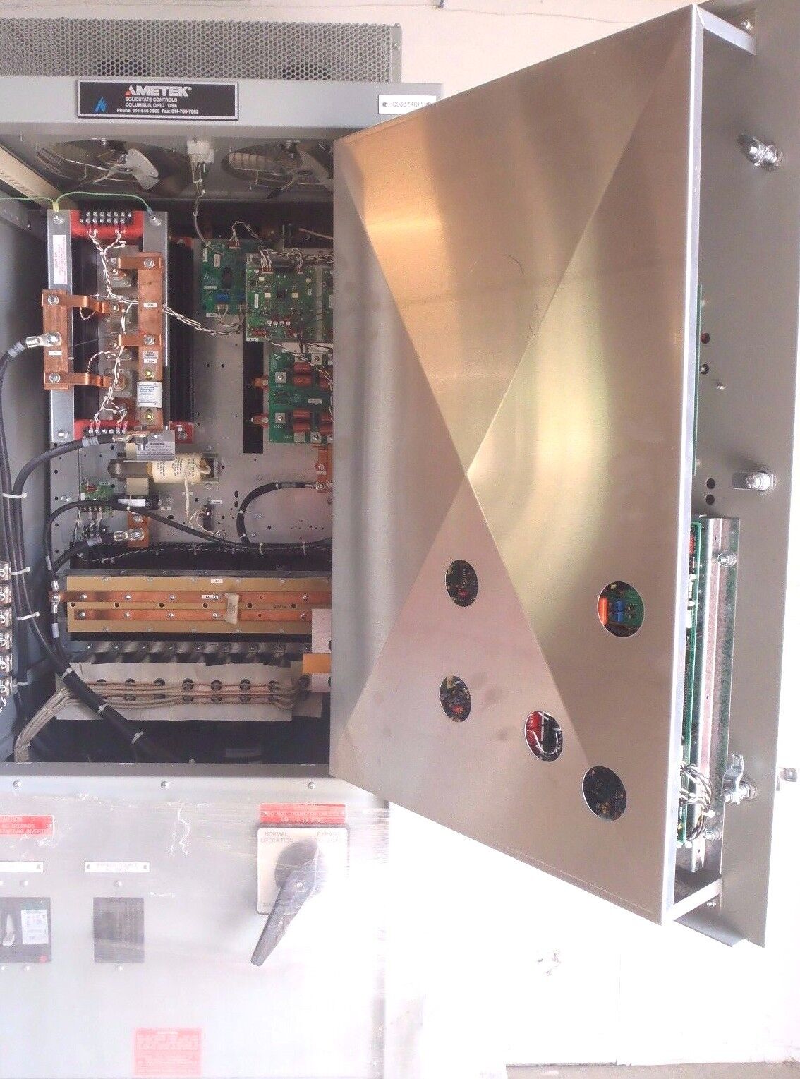 Ametek SolidState Controls 85-IC0150-45 15 KVA Power Inverter SS25150UC-26-12-60 - Maverick Industrial Sales