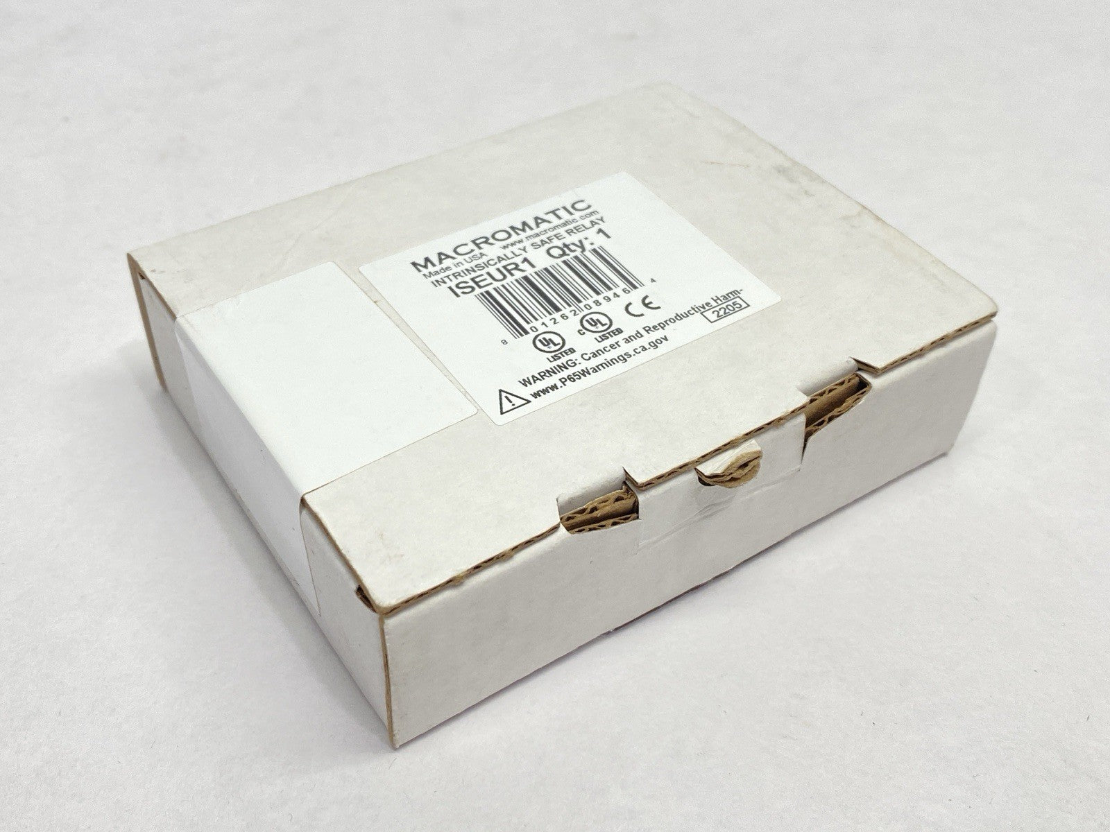 ISEUR1 | Macromatic ISE Series Intrinsically Safe Relay 102-132VAC / 10-125VDC - New - Maverick Industrial Sales