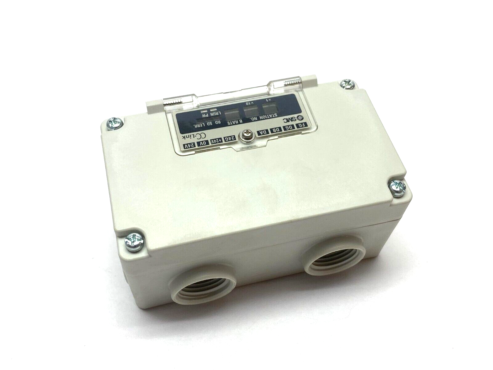 SMC EX124U-SMJ1 CC-Link Ver.1.10 Serial Interface Unit 0/16 IO SI Unit - Maverick Industrial Sales