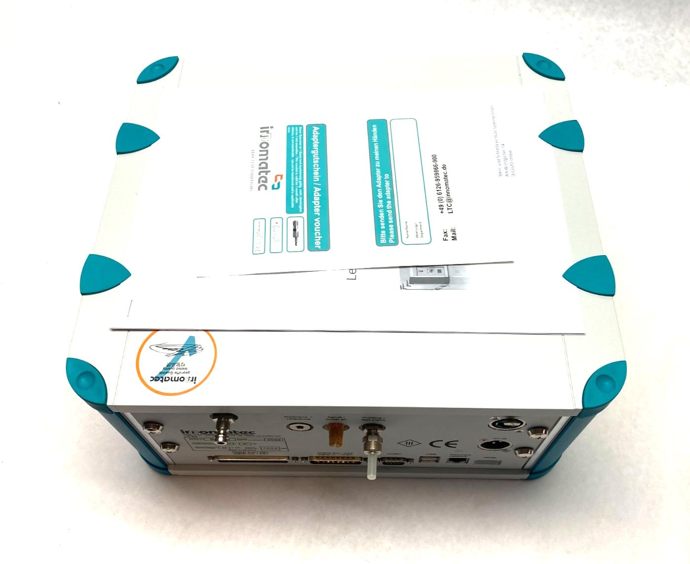 Innomatec LTC-802 Configurable Single Channel Leak Test Computer - Maverick Industrial Sales
