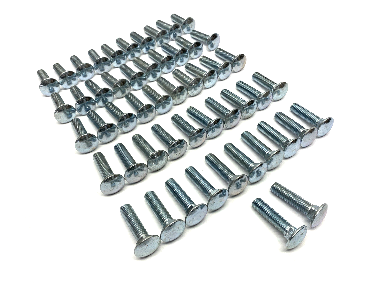 1/2"-13 x 2" Carriage Bolt Grade 2 LOT OF 52 SHELFWARE - New – Open box - Maverick Industrial Sales