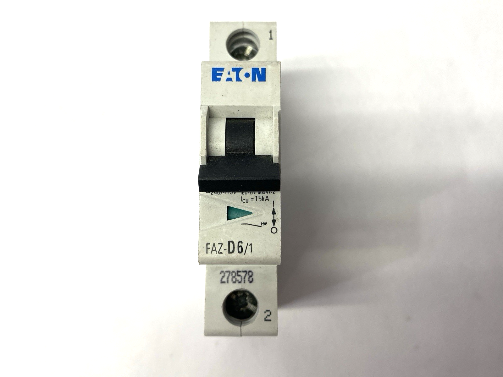 FAZ-D6/1 | Eaton Miniature Circuit Breaker 1 Pole 6A - Used - Maverick Industrial Sales