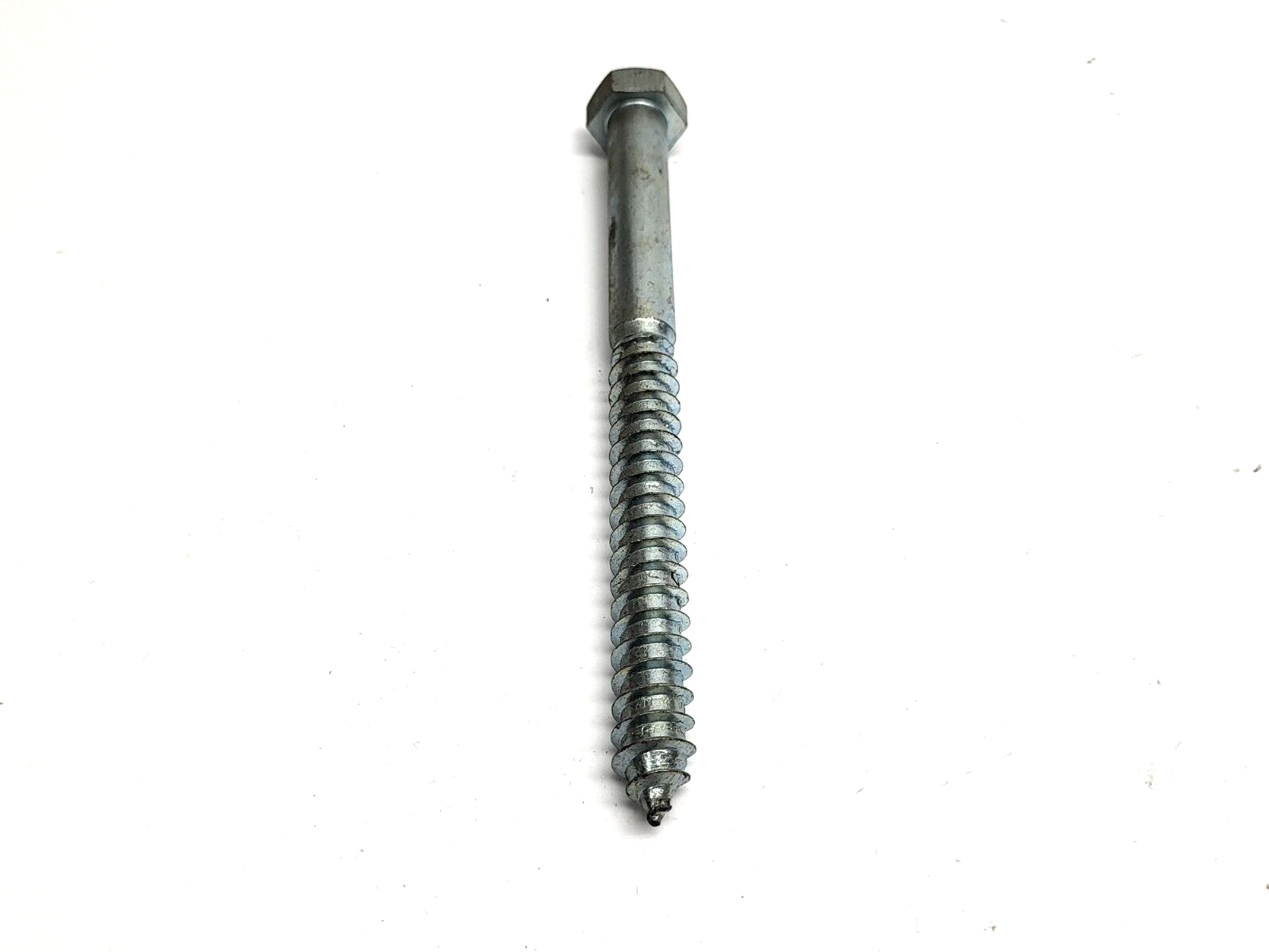 Hex Head Lag Screws 1/2 X 6" Zinc 87919445 LOT OF 15 - Maverick Industrial Sales