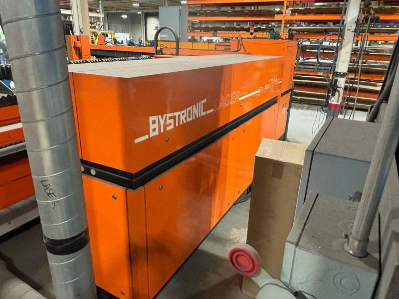 Bystronic Bystar 3015-2 CNC Laser Cutting Machine, Lift System & Chiller - Maverick Industrial Sales