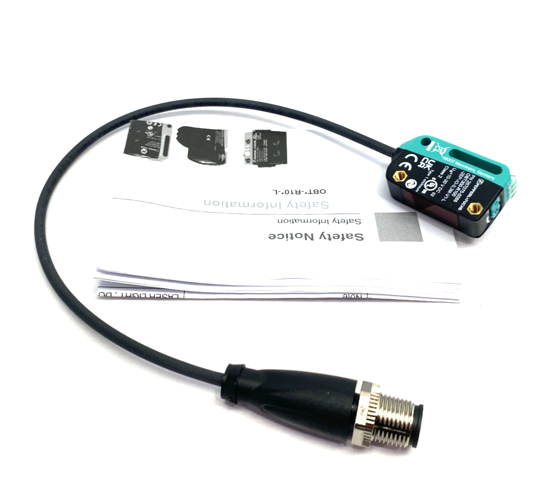 Pepperl+Fuchs OBT300-R100-2EP-IO-0,3M-V1-L Triangulation Sensor(BGS) 267075-0088 - Maverick Industrial Sales