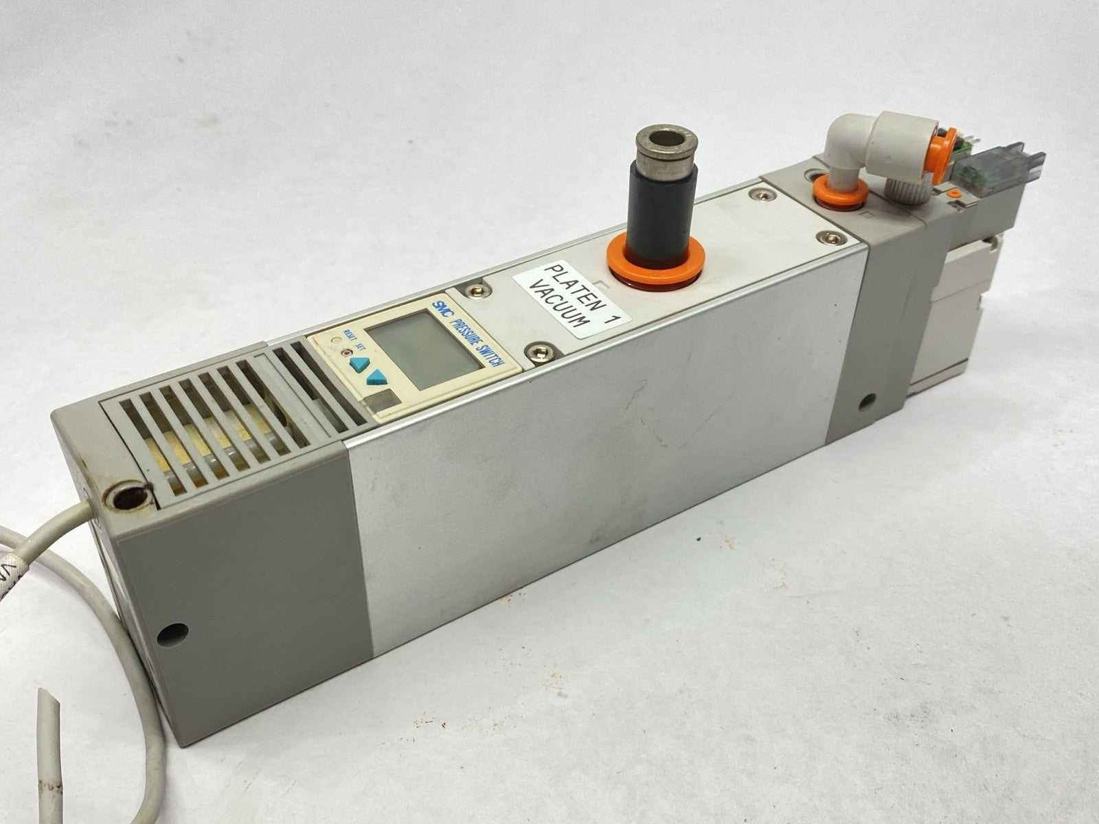 NZL112-K15MZ-E65L | SMC Multi-Stage Vacuum Ejector - For parts or not working - Maverick Industrial Sales