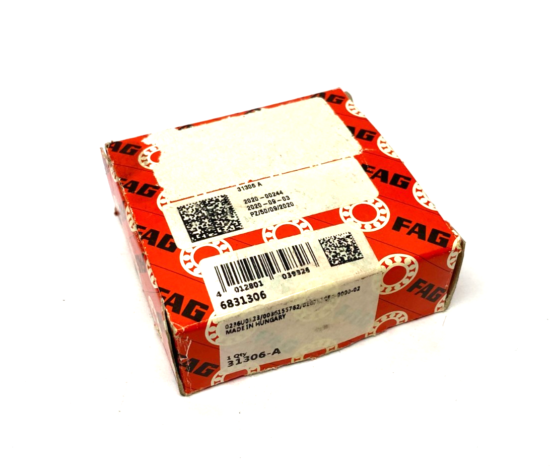 Fag 31306-A Tapered Roller Bearing - Maverick Industrial Sales