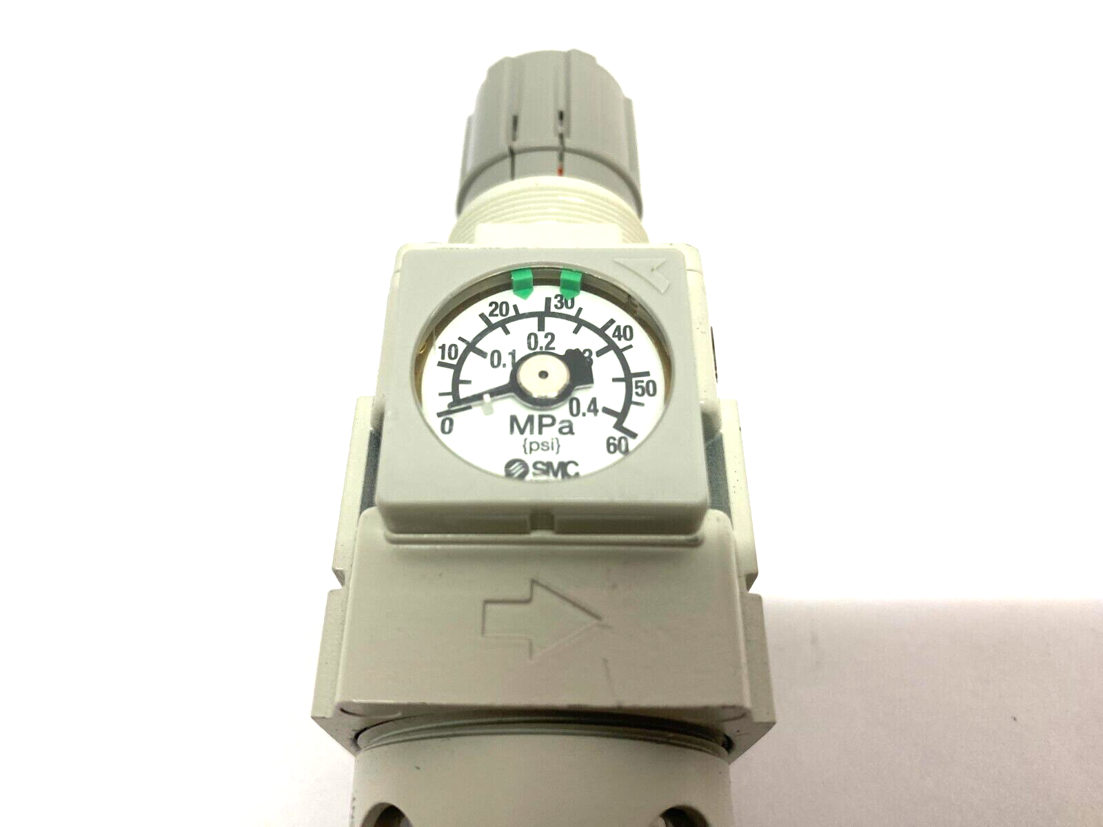 SMC AW20K-N02E-1CZ-B Modular Filter Regulator 1/4" NPT MISSING DRAIN COCK - Maverick Industrial Sales