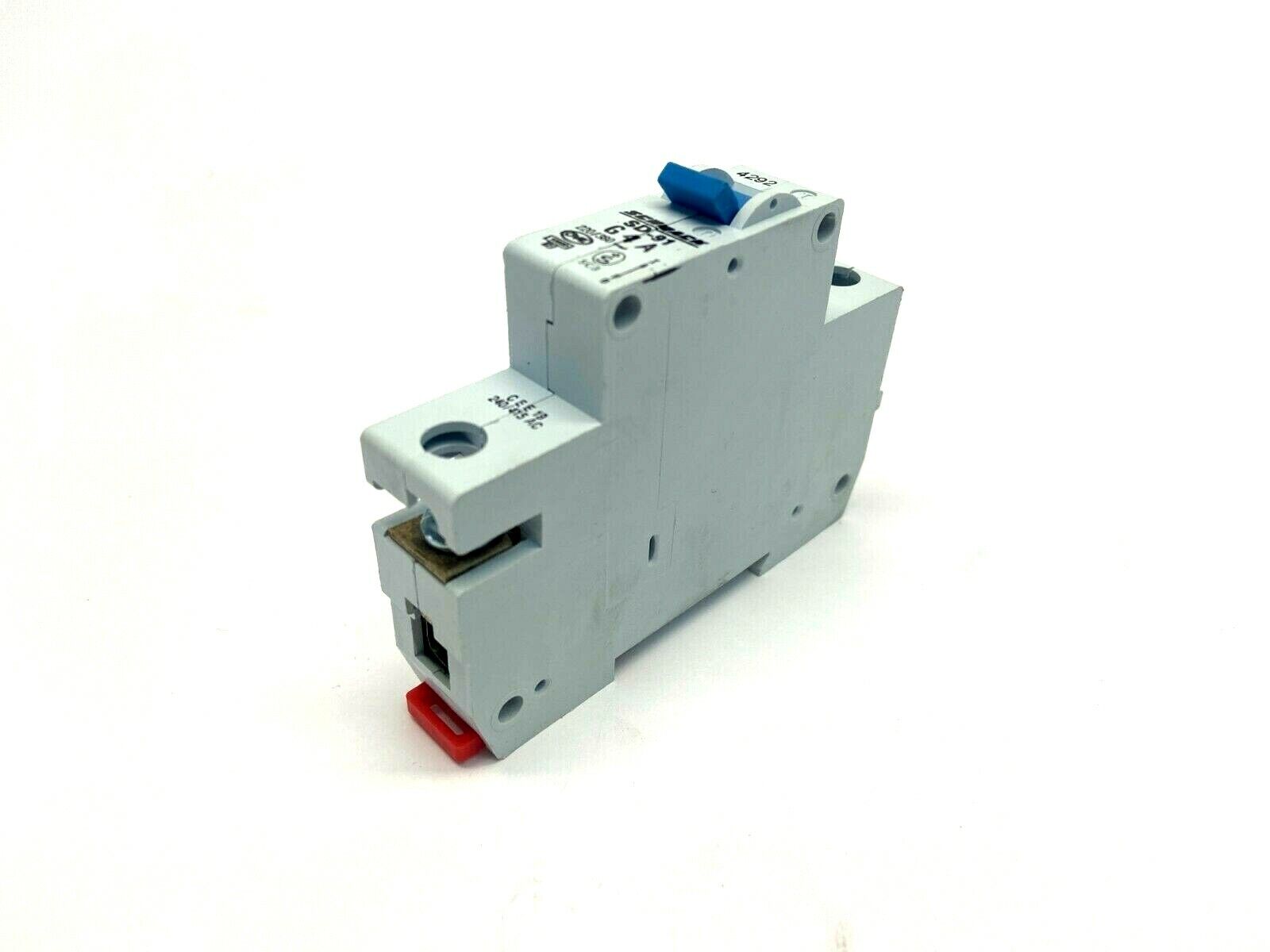 Schrack SD-91 G 4A Circuit Breaker 1P 220/380V - Maverick Industrial Sales