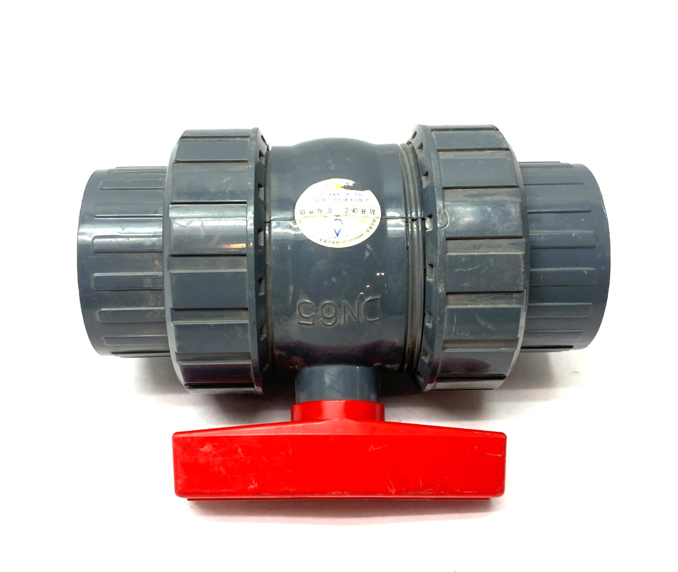 SHYouli PVC DN65 Double Union Ball Valve 3" - Maverick Industrial Sales