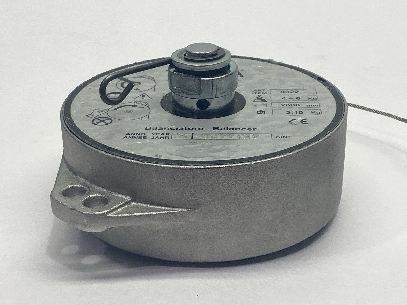 TECNA 9322 Tool Balancer 4-6Kg 6.6ft - Maverick Industrial Sales