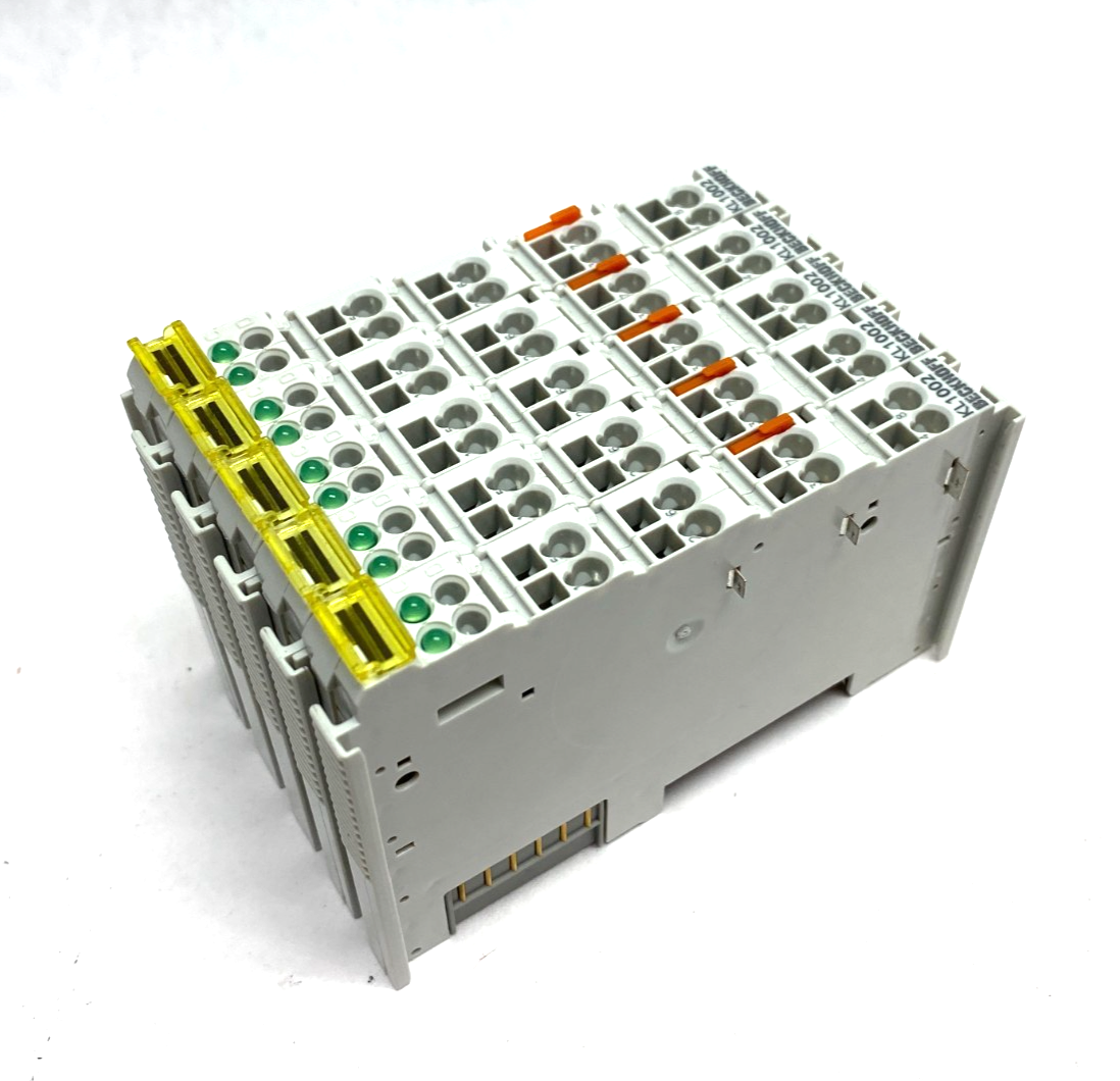 Beckhoff KL1002 Digital Input Bus Terminal 2-Channel 24VDC LOT OF 5 - Maverick Industrial Sales