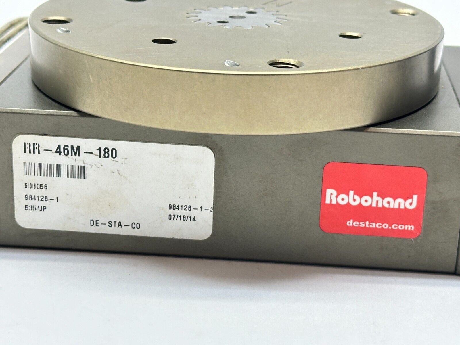 Robohand RR-46M-180 Rotary Actuator 180 Degree Rotation w/ 2x OISP-014 Switches - Maverick Industrial Sales