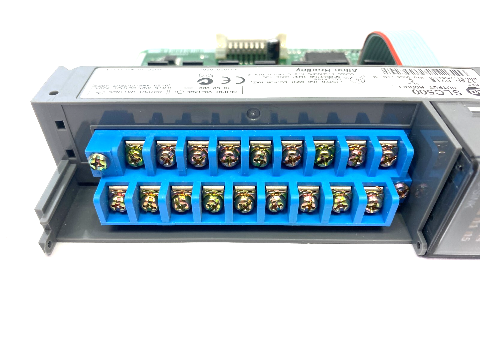Allen Bradley 1746-OV16 Ser. C SLC 500 16-Point Digital Output Module NO COVER - Maverick Industrial Sales