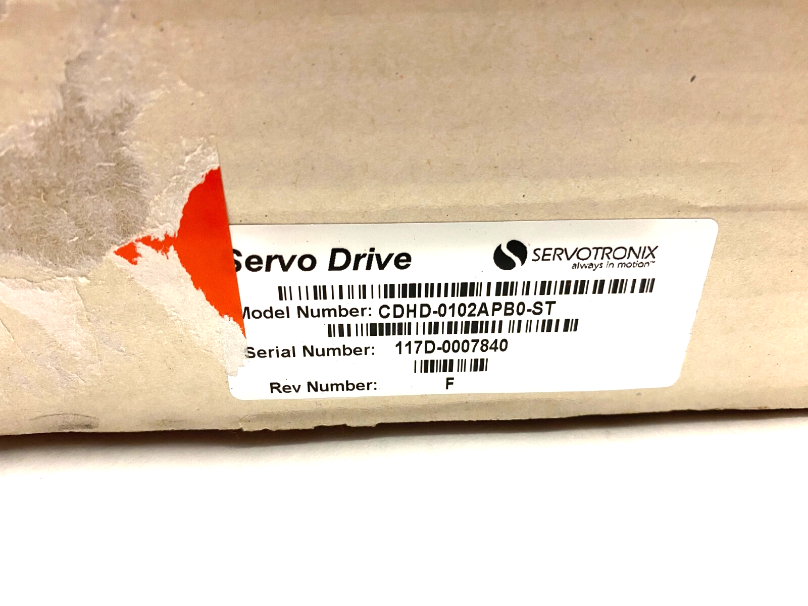Servotronix CDHD-0102APB0-ST Falcon ATE Servo Drive - Maverick Industrial Sales