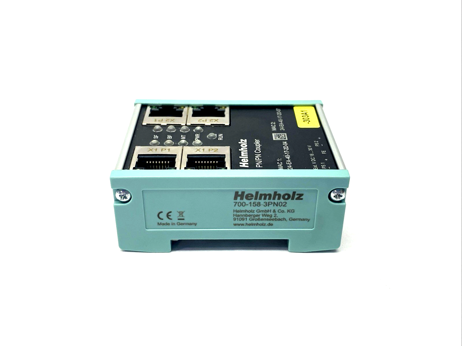 Helmholz 700-158-3PN02 Profinet PN/PN Coupler - Maverick Industrial Sales