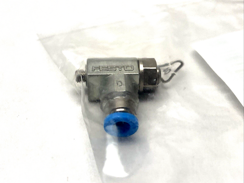 Festo GRLA-M3-QS-3 One-Way Flow Control Valve 175041 - Maverick Industrial Sales