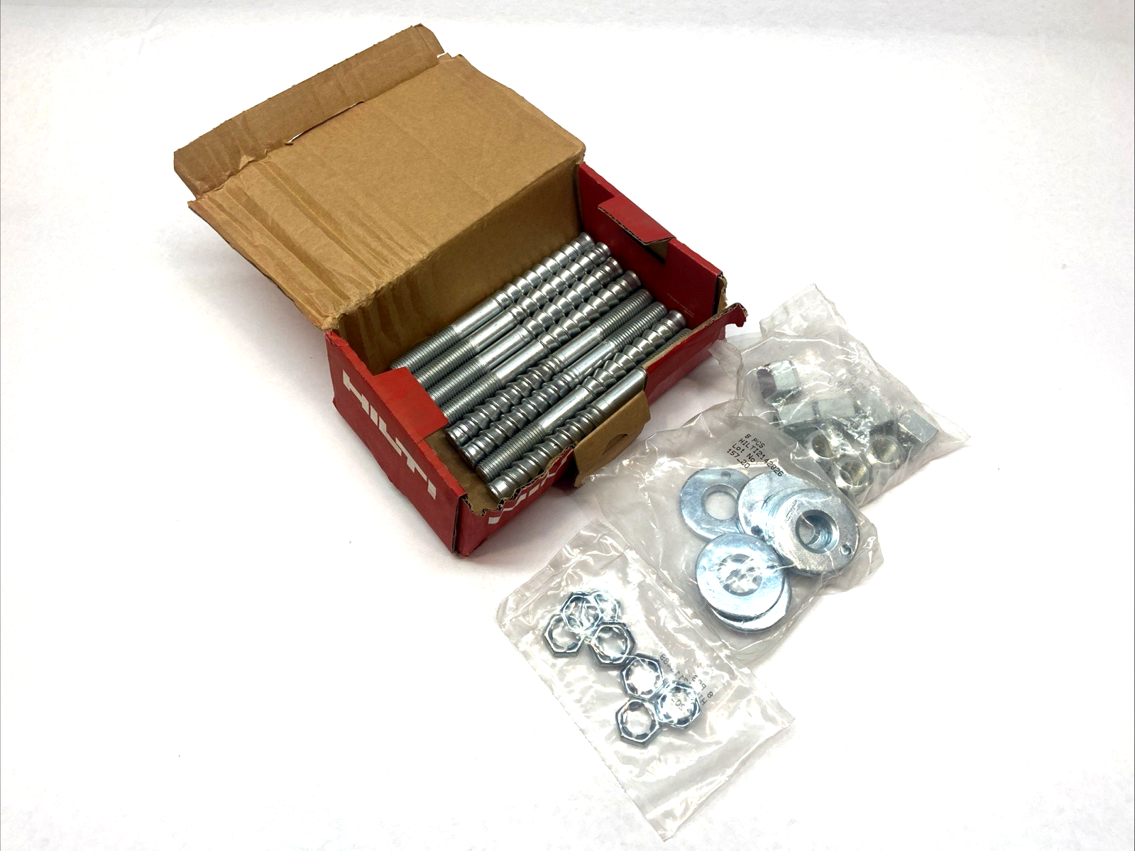 2139253 | Hilti 8x Anchor Rod M16 x 175mm Zinc-Plated HIT-Z-D TP - New – Open box - Maverick Industrial Sales