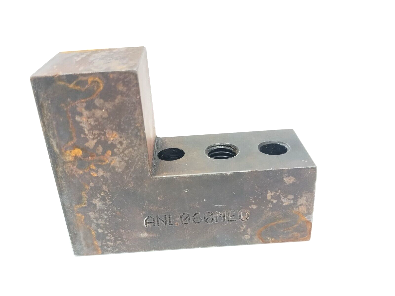 NAAMS ANL060 NC Block L-Shaped 3-Hole M10x1.5, Clamp Block LH, ANL060MEQ - Maverick Industrial Sales