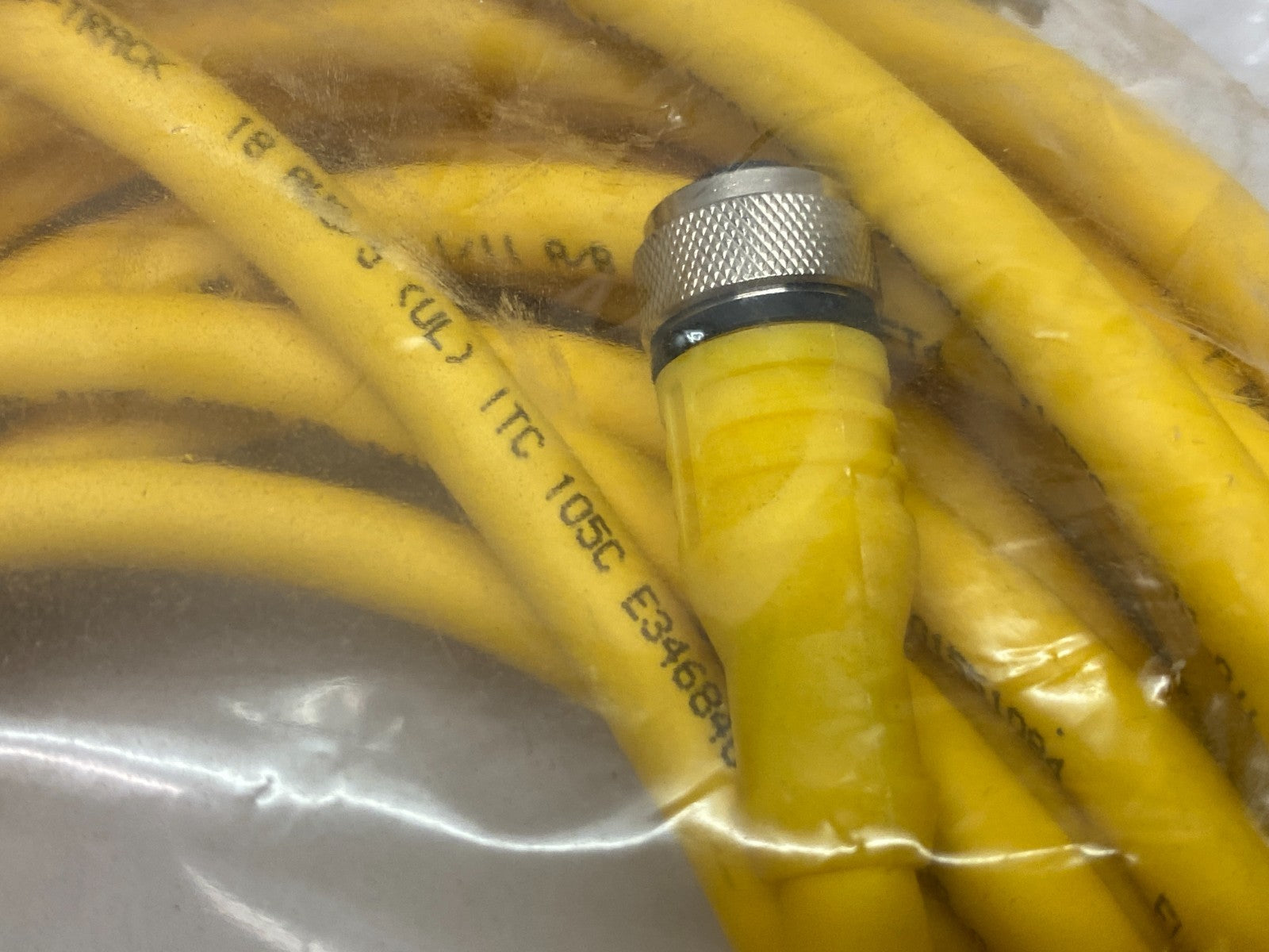 Turck U2-22255, Cognex 185-1091R Single Ended Connection Cordset IVSL-5PM12-15 - Maverick Industrial Sales