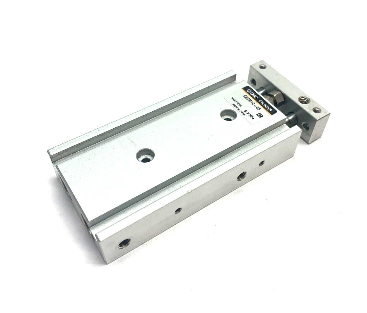 SMC CXSM10-35 Dual-Rod Guided Pneumatic Cylinder 10mm Bore 35mm Stroke - Maverick Industrial Sales