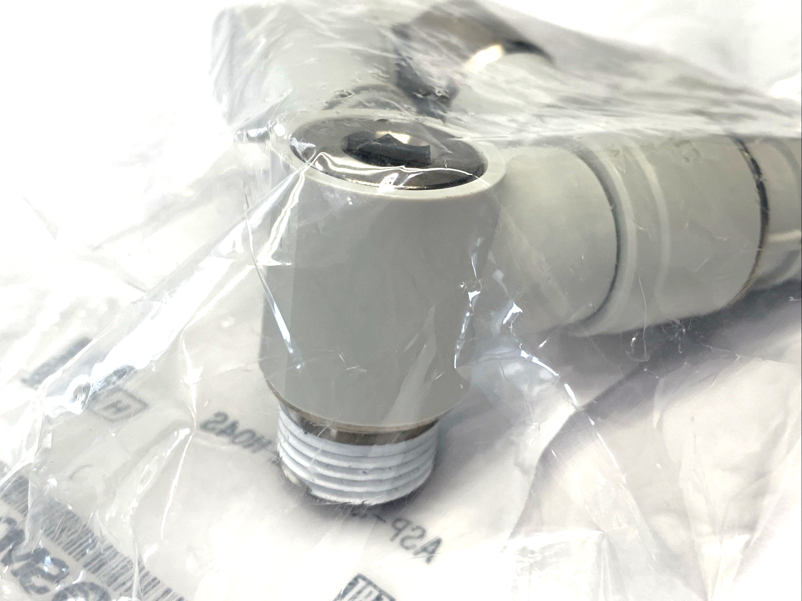 ASP-SUB12E-N04S | SMC Speed Controller w/ Pilot Check Valve, 12mm Tube 1/2" NPT - New - Maverick Industrial Sales