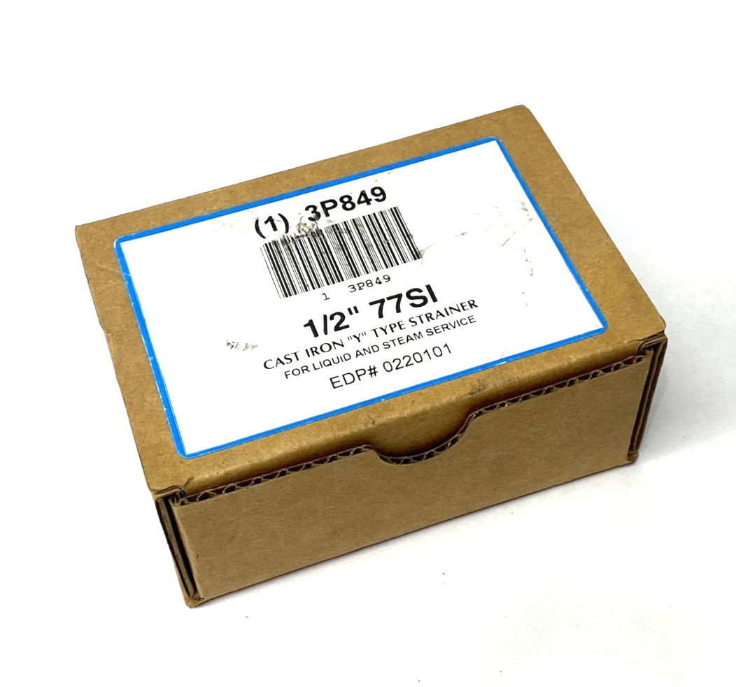 Watts 0220071 Cast Iron "Y" Type Strainer for Liquid/Gas Service 1/2" 77SI - Maverick Industrial Sales
