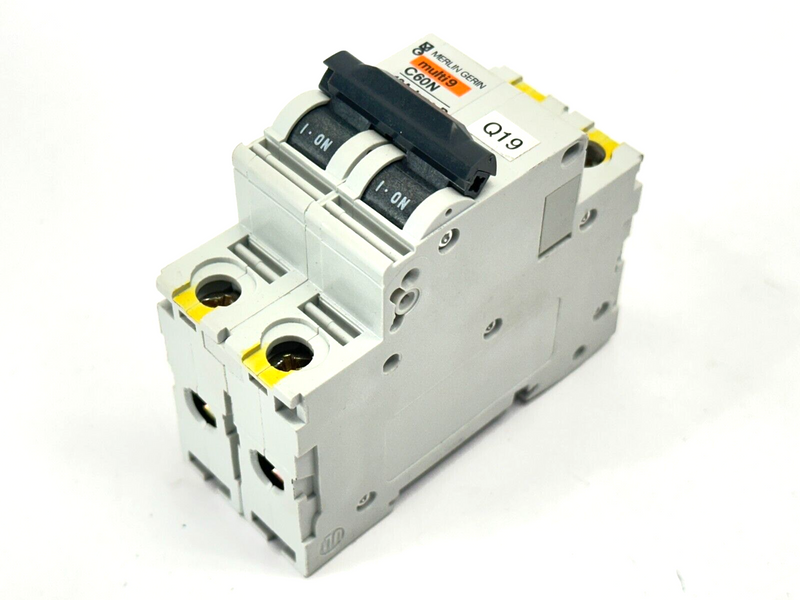 Merlin Gerin Multi9 C60N 16A-Type D Circuit Breaker 2-Pole 16A 480VAC - Maverick Industrial Sales