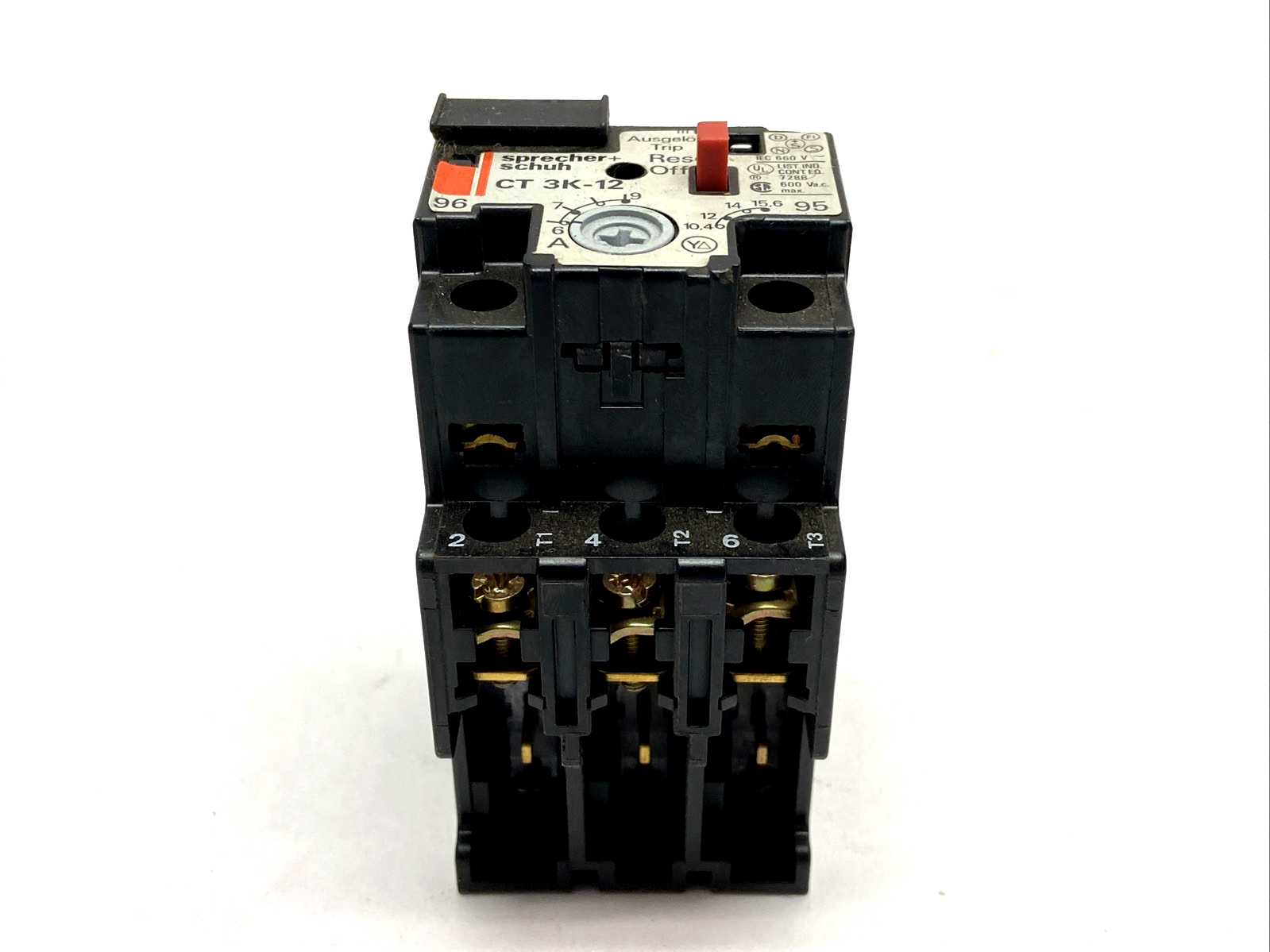 Sprecher+Schuh CT 3K-12 Overload Relay 1.8-2.7A - Maverick Industrial Sales