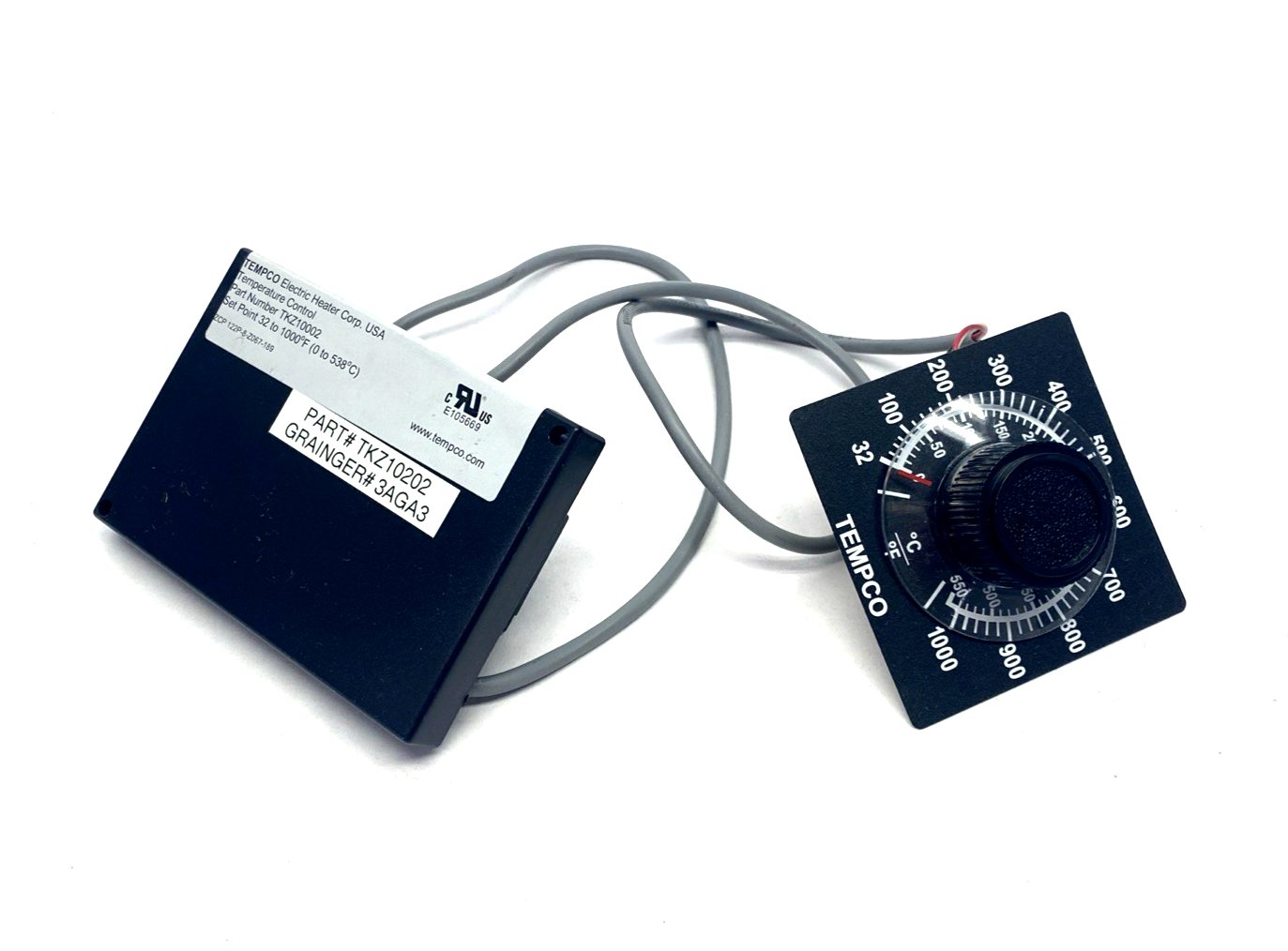 Tempco TKZ10202 Analog Temp Controller 32-1000 Deg. F, TKZ10002 - Maverick Industrial Sales