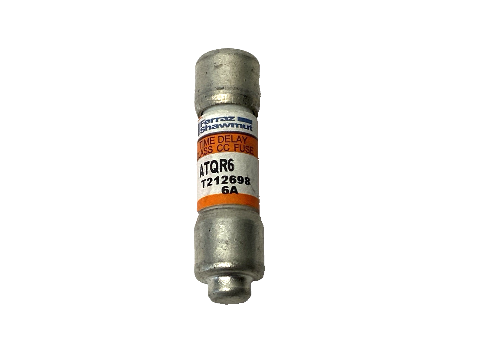 Mersen Ferraz Shawmut ATQR6 Amp-Trap Time Delay Fuse Class CC 600VAC 6A LOT OF 9 - Maverick Industrial Sales