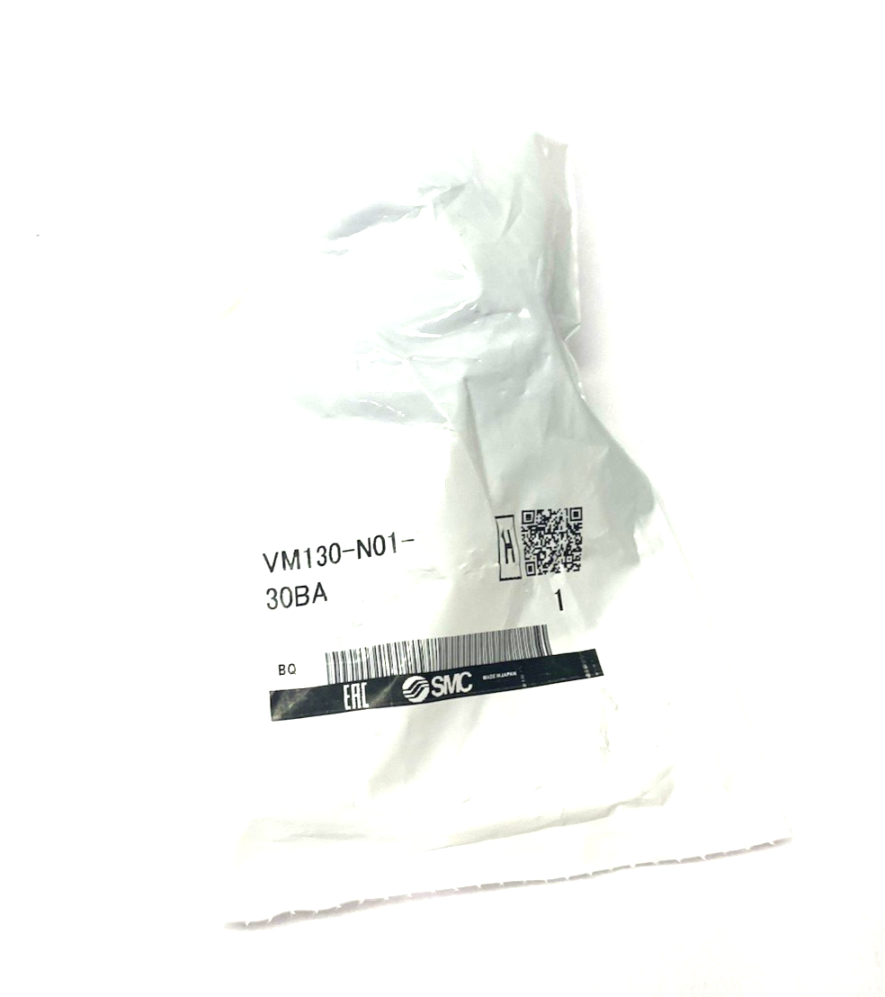 VM130-N01-30BA | SMC Mechanical Poppet Valve, Push Activated, Body Port 1/8" NPT - New - Maverick Industrial Sales