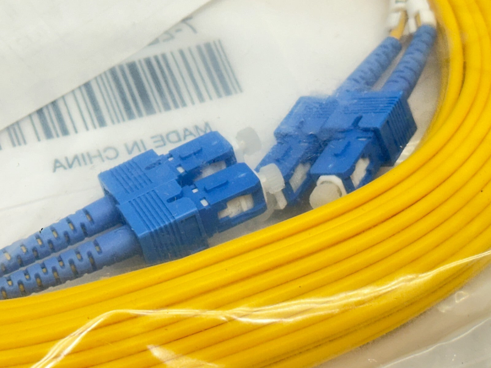 Belkin F2F80277-10M Duplex Fiber Optic Cable SC/SC:8.3/125 10m 7-22868-85843-6 - Maverick Industrial Sales