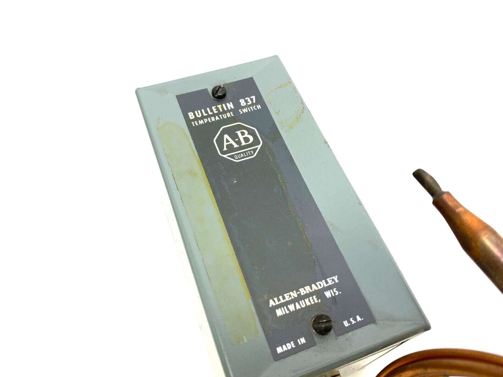 Allen Bradley 837-F15A-JMBS Electro-Mechanical Temperature Controller - Maverick Industrial Sales