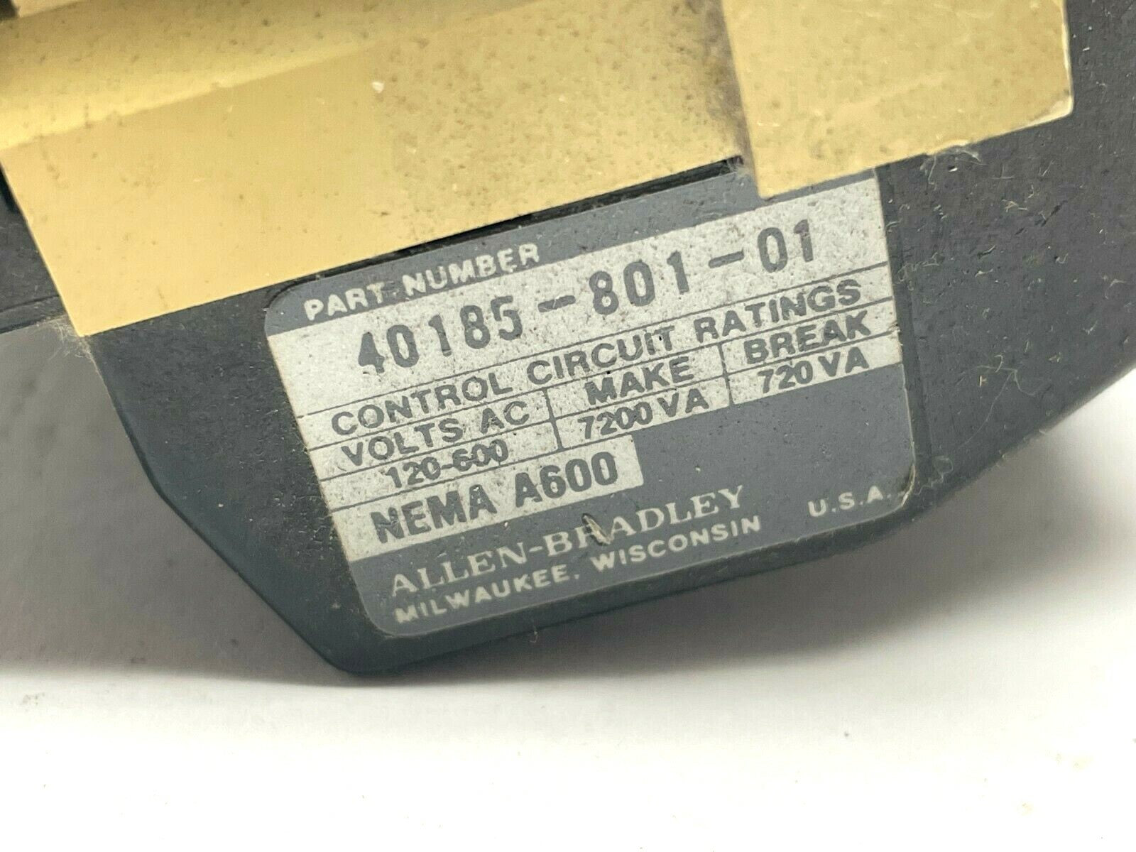 Allen Bradley 42450-801-01 Armature Assembly Part - Maverick Industrial Sales