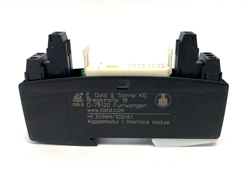 Dold 0066018 SAFEMASTER Interface Module Safety Relay Base HC3096N/102/61 - Maverick Industrial Sales