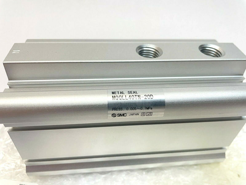 SMC MQQLL40TN-20D Metal Seal Low Friction Pneumatic Cylinder - Maverick Industrial Sales