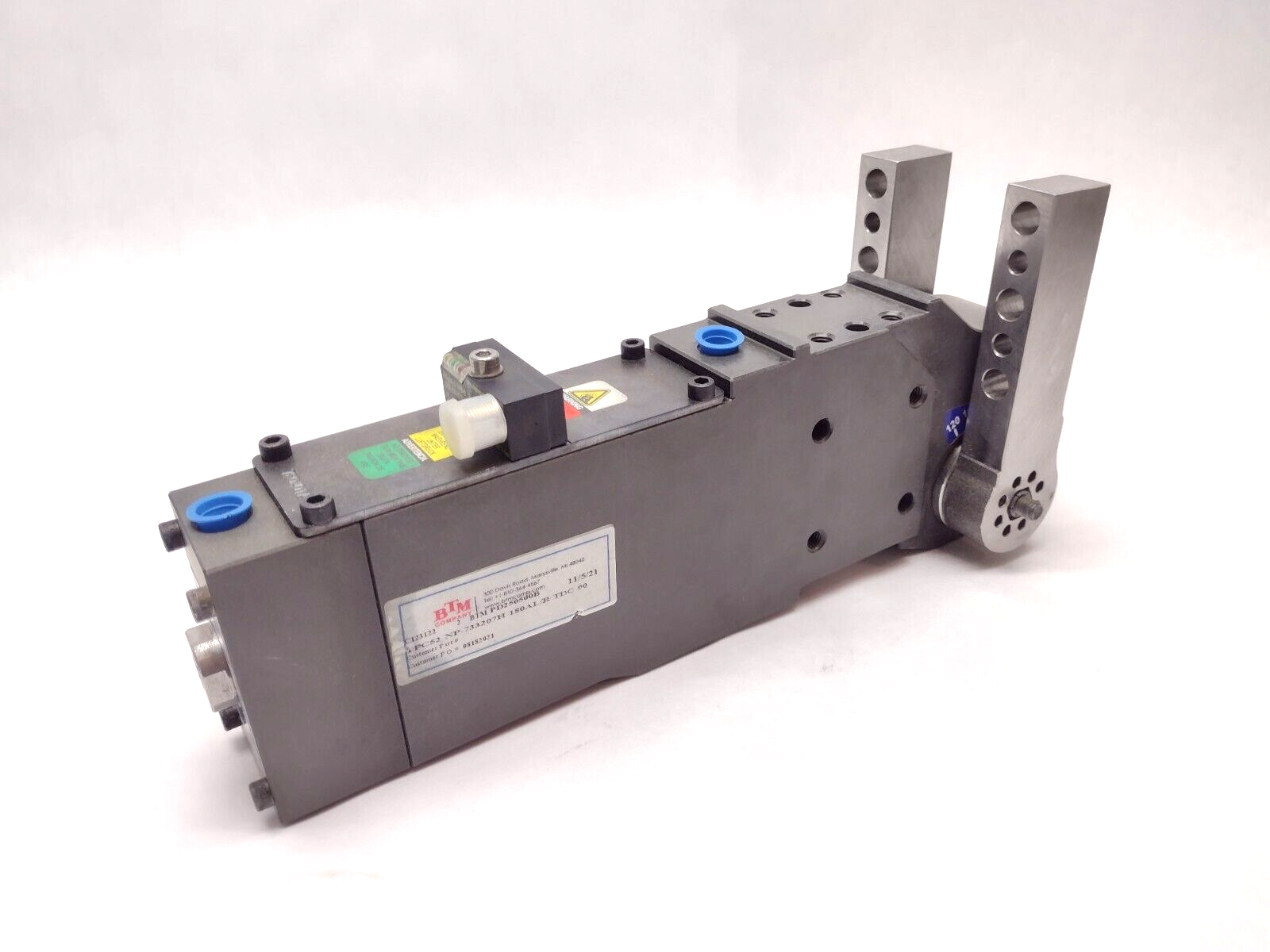 BTM TPC52-NP-733207H-180AL/R-TDC-90 Pneumatic Clamp Cylinder PD250500B - Maverick Industrial Sales