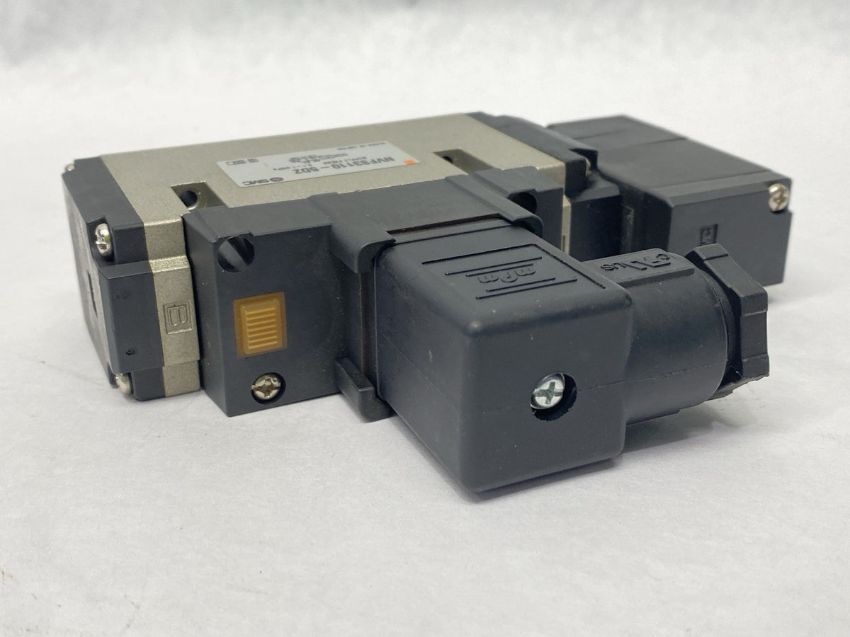 SMC NVFS3110-5DZ Pneumatic Solenoid Pilot Valve 4/5 Port 24VDC - Maverick Industrial Sales