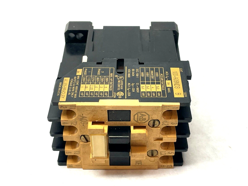 Allen Bradley 100-A09ND3 Ser. B Contactor - Maverick Industrial Sales