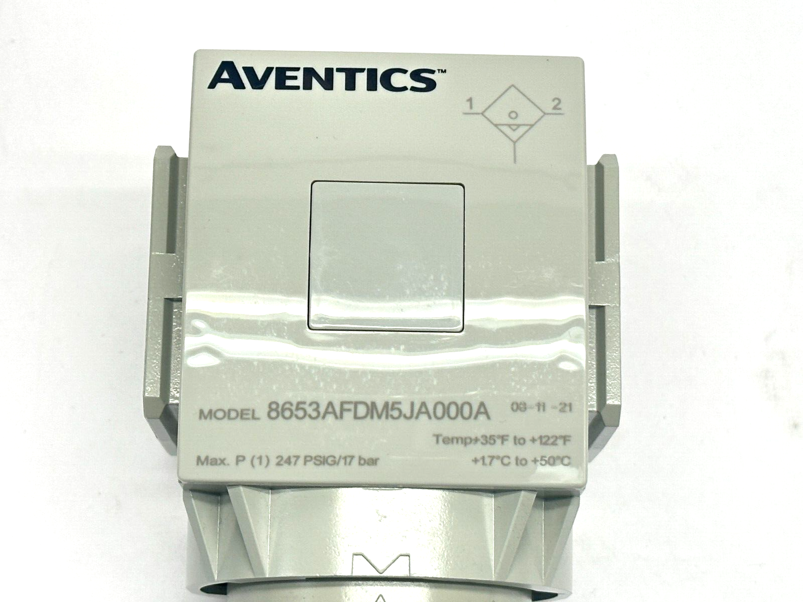 Emerson 8653AFDM5JA000A Aventics Coalescing Filter 0.3 Micron 3/4" NPT - Maverick Industrial Sales