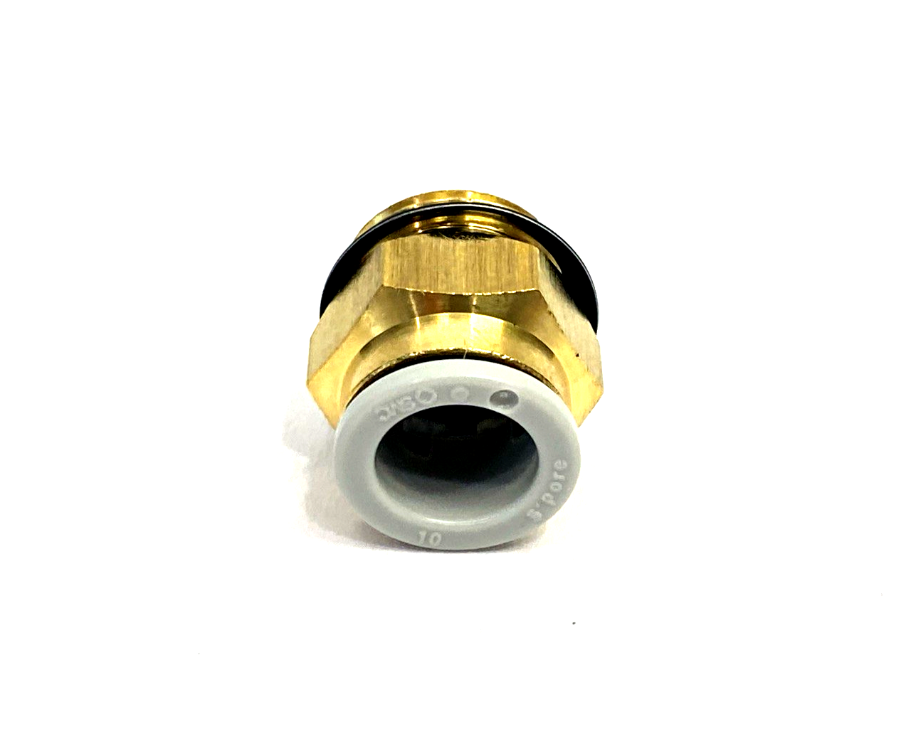KQ2H10-U03A | SMC Pneumatic One-Touch Fitting 10mm Tube O.D. G 3/8" LOT OF 10 - New Other - Maverick Industrial Sales