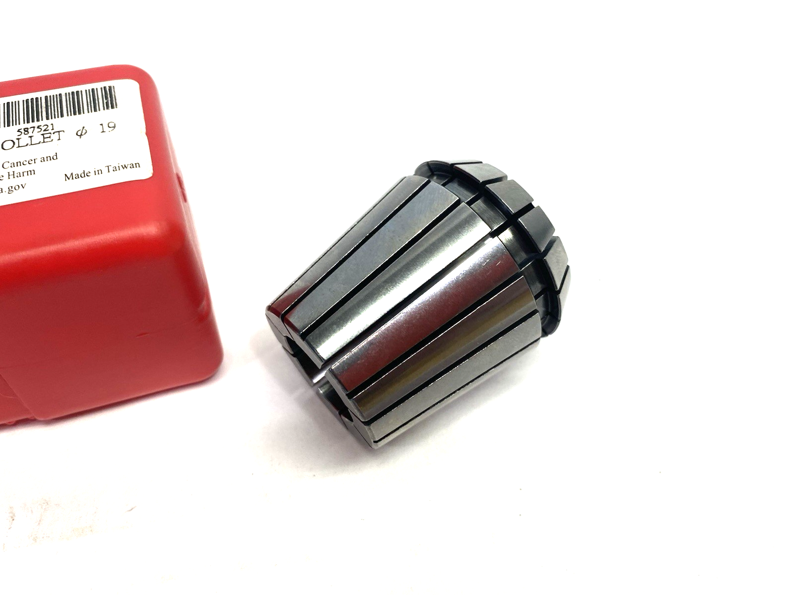 Accupro 587521 ER Collet: ER40, 19.00 mm Collet Size - Maverick Industrial Sales