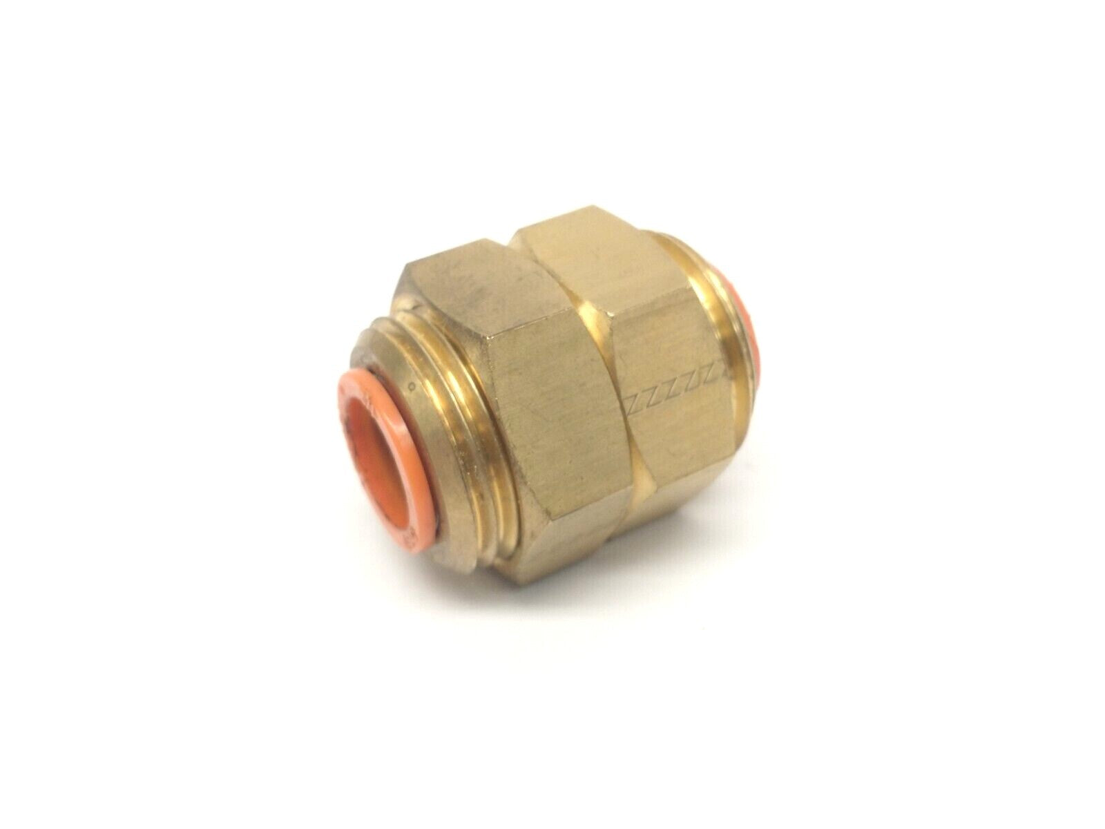 SMC KQ2E13-00A Bulkhead Union One-Touch Fitting 1/2" Tube Size LOT OF 5 - Maverick Industrial Sales