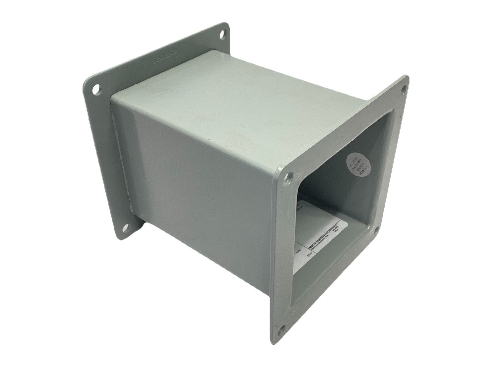 F44WN6 | Hoffman nVent Nipple Feed-Through Wireway 4" x 4" x 6" - New – Open box - Maverick Industrial Sales