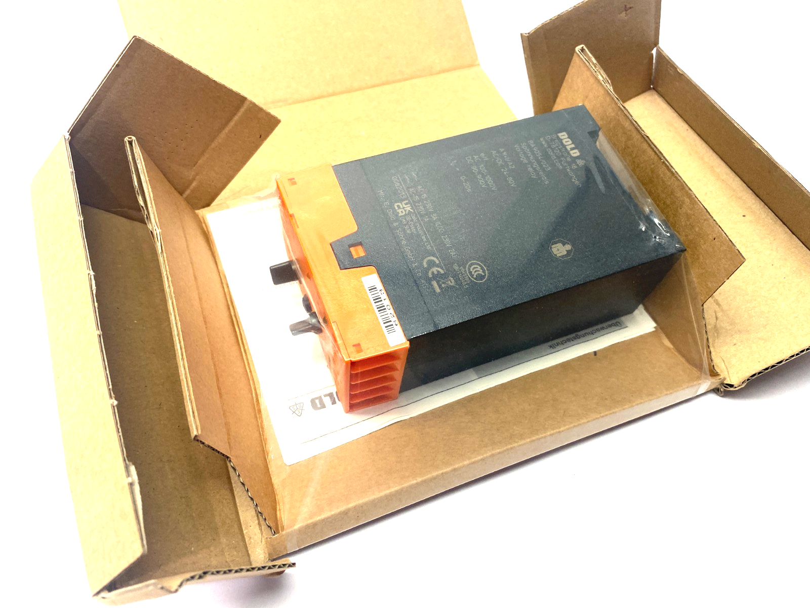 E. Dold & Söhne 0062013 Voltage Change Relay BA9054/023 AC100-1000V AC/DC24-80V - Maverick Industrial Sales
