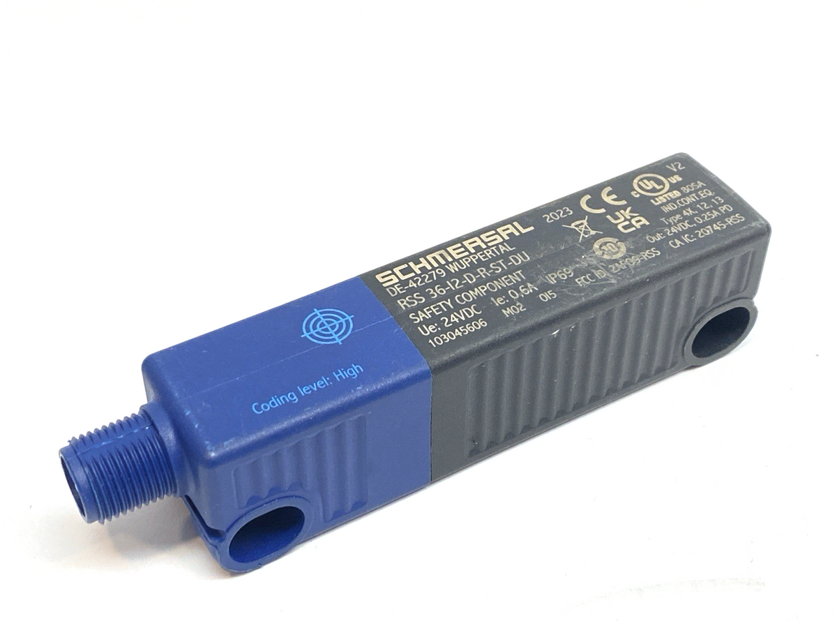 Schmersal 103045606 Non-Contact RFID Magnetic Safety Switch RSS 36-I2-D-R-ST-DU - Maverick Industrial Sales
