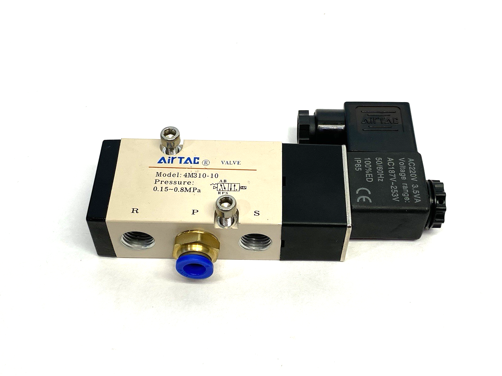 4M310-10 | Airtac Solenoid Valve 5/2-Way NAMUR Series, Internal Pilot - New – Open box - Maverick Industrial Sales
