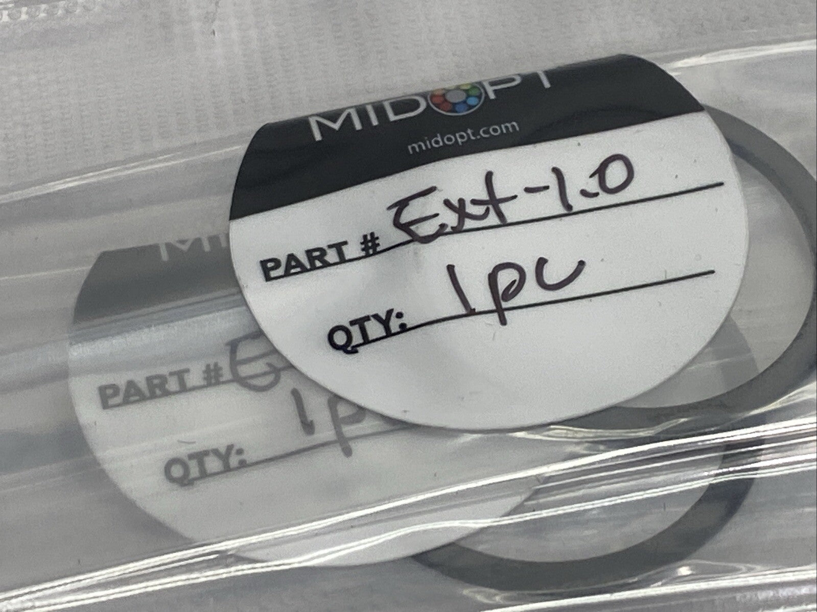 Midopt EXT-1.0 Extension Tube 1mm Ring LOT OF 2 - Maverick Industrial Sales