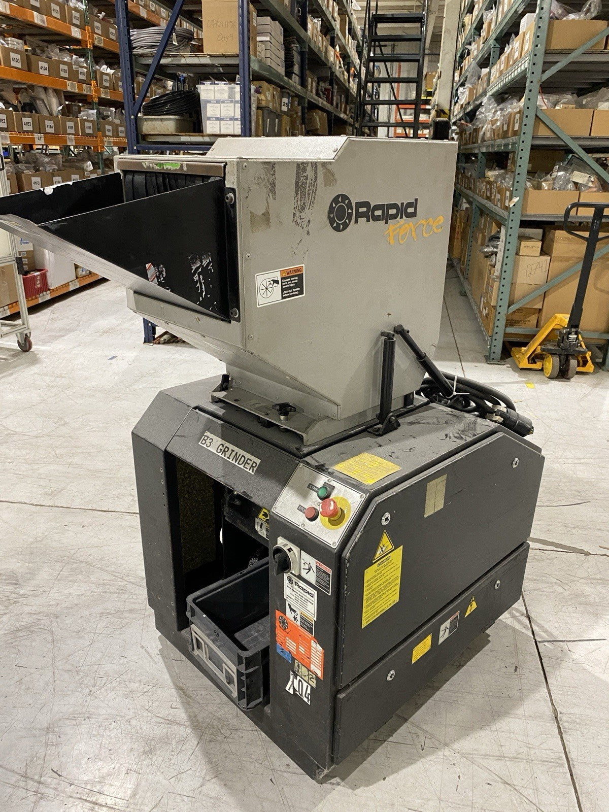 F-14 | Rapid Force Plastic Granulator 480V 3PH - Used - Maverick Industrial Sales